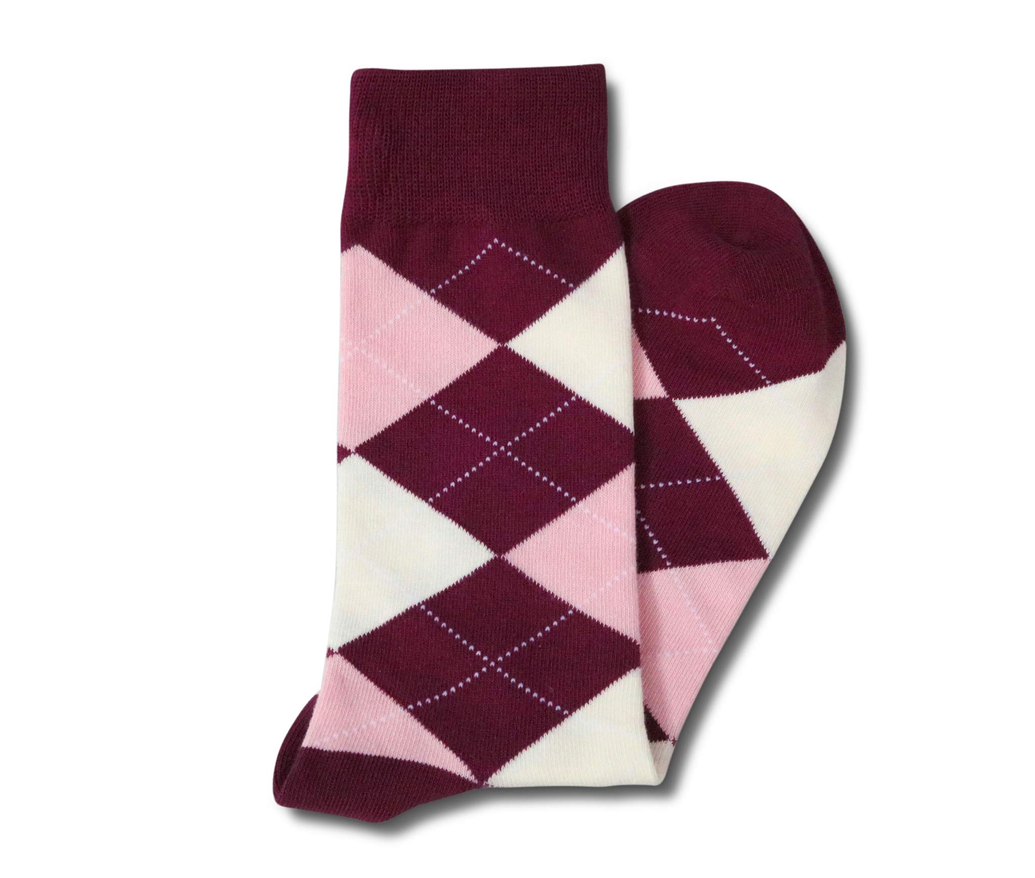 Wholesale Men Socks Custom English Style Diamond Pattern Men Dress Business Socks