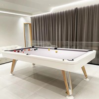 Table de billard professionnelle de haute qualité en MDF pour intérieur, 7 pieds, 8 pieds, 9 pieds, très vendue