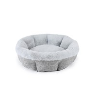 Klassisches Kunstfell-Hundebett Winter-Wärme- und Kühlmatte für Tiefschlaf Ganzjährig für Kleine und Mittelgroße Hunde