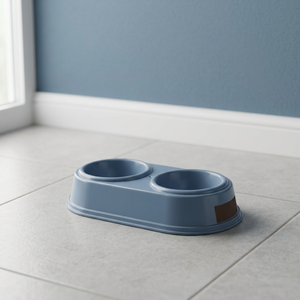 Tapis à lécher pour animaux de compagnie en acier inoxydable durable italien pour chats et chiens, capacité de 1000 ml, fabriqué en Italie - Product Image 3