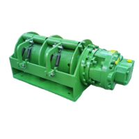 2.5 tonnes 25KN 5511Lbs treuil hydraulique à double rouleau pour grue et équipement de levage de forage