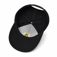 Casquette de baseball 6 panneaux en coton lavé avec broderie 3D en mousse motif léopard Cyberpunk Anime, réglable, protection solaire, style streetwear, pour hommes et femmes