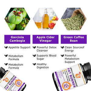 Capsules de Vinaigre de Cidre de Pomme à Prix de Gros avec Herbes Naturelles pour la Gestion du Corps et la Promotion de la Fonction Énergétique - Product Image 3