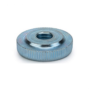 Écrou à main moleté à tête <span class=keywords><strong>plate</strong></span> en acier galvanisé de haute précision M2-M10 – Vente directe usine - Product Image 1