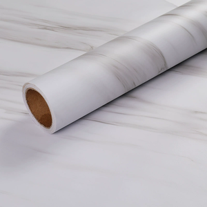 Film stratifié en PVC de style marbre moderne Vinyle d'intérieur auto-adhésif pour revêtement mural - Product Image 4
