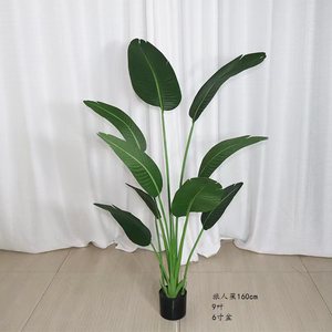 Plantas Artificiales para el Hogar AF7002, Planta de Viajero de Palma, Ave del Paraíso, Bonsái, Ave del Cielo, <span class=keywords><strong>Ravenala</strong></span> Artificial - Product Image 2