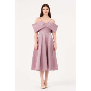 <span class=keywords><strong>Camicetta</strong></span> Elegante Rosa <span class=keywords><strong>Cipria</strong></span> da Donna DANS, Vestibilità Regolare in Tessuto Poliestere per Uso Quotidiano e Ufficio, Taglie 38-42 - Product Image 2