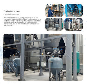 مسحوق الإسمنت الناقل الهوائي الصناعي للحبوب بحجم مناسب للكبار والمتوسطي - Product Image 2