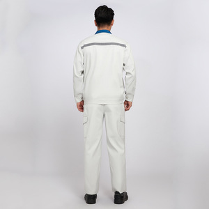 Traje transpirable de algodón de manga larga para hombre, ropa de trabajo para Protección Laboral, fábricas de automóviles, gasolineras, barco - Product Image 2