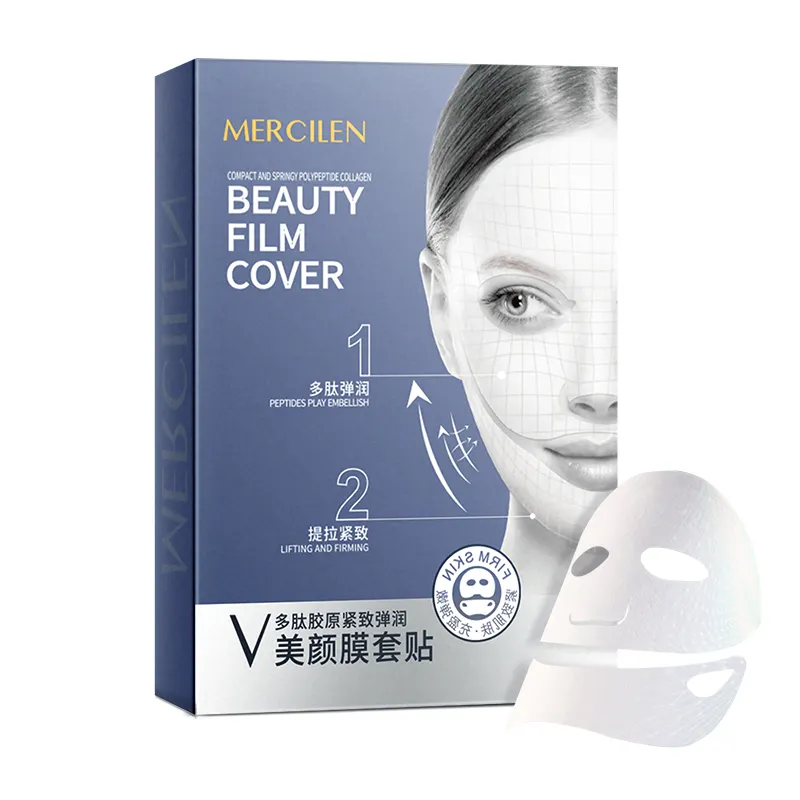 Oem Hot Sale V Line Mask Neck Mask Face Lift V Lifting Chin Up Patch Double Chin Reducer facial mask kit