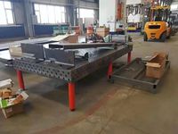 Table de soudage en fonte de haute précision D16/D28 Équipement flexible 3D revendu sur les marchés européens et américains