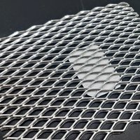 Grille de sécurité antivol en aluminium à motif de diamant