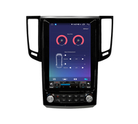 Radio Android Auto Tesla Style Krando 12.1 inci untuk Infiniti FX FX35 FX37 FX50 2009 - 2013 QX70 Layar Sentuh Head Unit Android 4G BT