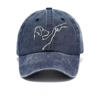 Gorras de Béisbol Americanas Retro Lavadas y Desgastadas, Personalizadas con Frases Divertidas Impresas, de Tela Suave, para Moda Urbana Diaria