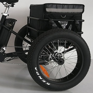 Triciclo eléctrico de carga, bicicleta de café, reclinada - Product Image 6