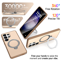 Funda para Samsung S26 Ultra con Anillo Magnético Invisible, Protección de Grado Militar para Galaxy S25 Ultra S24 Plus