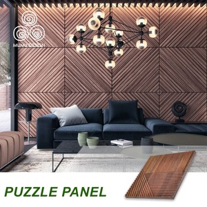 <span class=keywords><strong>Pannelli</strong></span> Decorativi 3D MUMU Flessibili con <span class=keywords><strong>Rivestimento</strong></span> Scanalato Effetto <span class=keywords><strong>Legno</strong></span> per <span class=keywords><strong>Pareti</strong></span> Interne di Camere da Letto e <span class=keywords><strong>Pareti</strong></span> TV - Product Image 4