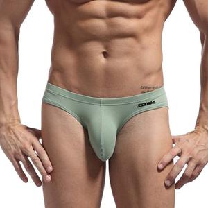 JOCKMAIL Slip da Uomo Sexy a Vita Bassa, Intimo Maschile in Cotone Traspirante Estivo, Slip Corti a Vita Bassa Tinta Unita, Bikini Maschile - Product Image 4