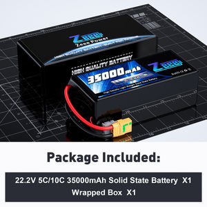 Аккумулятор для дрона Zeee 6S 12S FPV 22,2 В 44,4 В 12000/16000/23000/26000/29000/31000/32500/35000 мАч твердотельный Аккумулятор для дрона FPV - Product Image 6