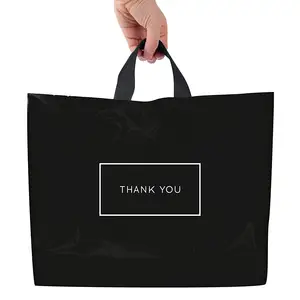 Benutzer definierte Logo Shopping Plastiktüte Einkaufstasche Recycelbare Einzelhandel Kunststoff Geschenk Shopping Verpackung Einkaufstasche