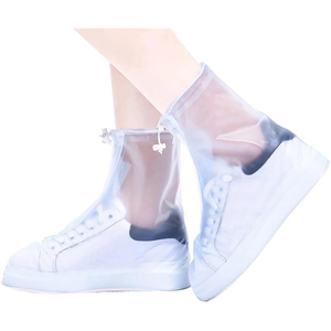 Unisex unisex foldable נגד החלקה עמיד עם רוכסן <span class=keywords><strong>pvc</strong></span> עמיד למים נעלי <span class=keywords><strong>pvc</strong></span> - Product Image 2