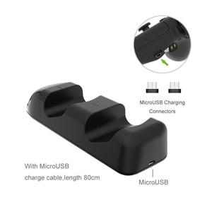 Soporte de estación de carga para <span class=keywords><strong>PS4</strong></span>/<span class=keywords><strong>PS4</strong></span> Slim/<span class=keywords><strong>PS4</strong></span> Pro, cargador Dual USB - Product Image 5