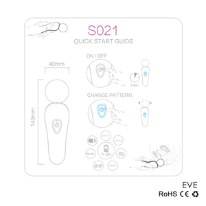 Vibratore di vibrazione di massaggio della parte posteriore e del collo del cuoio capelluto della testa della mano della gamba elettrica senza cordone portatile di S-HANDE per il massaggio - Product Image 4