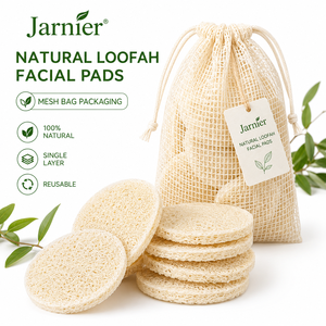 Dischetti Esfolianti in Luffa Naturale per il Viso, Varie Dimensioni, Spugna Scrub per Esfoliazione Cutanea - Product Image 2