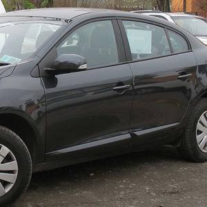 Pare-soleil de fenêtre fumé en acrylique pour <span class=keywords><strong>Renault</strong></span> Fluence 2009-2020, à coller, protection contre la pluie, 4 pièces - Product Image 2