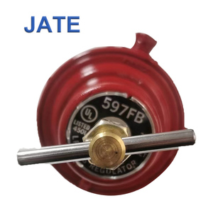 Détendeur de gaz GPL haute pression Rego 597FB 1/4'' FNPT, régulateur de pression de propane industriel et commercial 10-30 PSIG - Product Image 5