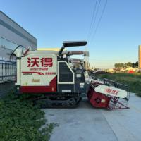 Moissonneuse-batteuse à faible consommation de carburant pour blé, riz et soja, petite moissonneuse de blé