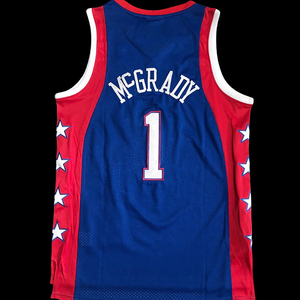 <span class=keywords><strong>Maillot</strong></span> de basketball rétro respirant en tissu mesh, brodé et imprimé par transfert thermique, personnalisable avec nom d'équipe et joueur, vente en gros - Product Image 3