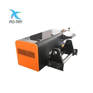 PO-TRY A3 Pet phim dtf máy in BỘT LẮC máy với dx9 đầu cho bất kỳ loại áo thun may mặc dệt