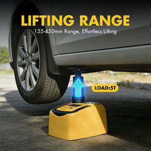 رافعة سيارات كهربائية تلسكوبية 12 فولت 5 طن لرفع السيارات واستبدال الإطارات - Product Image 6