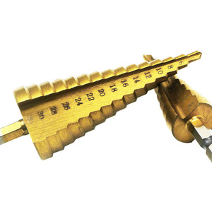 Hot Selling Hexagon Shank <b>Step</b> <b>Drill</b> Bearing Steel Straight Spiral <b>Step</b> Pagoda <b>Drill</b> Iron Wood <b>Drill</b> Reamer - Product Image 4