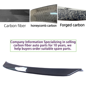 Alerón Trasero de Fibra de Carbono Estilo CT1 para Q60 Q60S Coupé, 2013-2023 - Product Image 4
