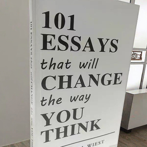 Nhà máy tùy chỉnh xuất bản in bìa cứng 101 các bài Tiểu Luận sẽ thay đổi cách bạn nghĩ có thể tái chế - Product Image 1