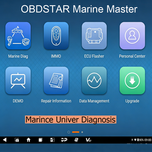 Escáner de Diagnóstico Inteligente Marino OBDSTAR MarineMaster A+B+<span class=keywords><strong>C</strong></span>+D (Moto Acuática/ Motor Fuera de Borda/ Motor Interior/ Generador) Versión Actualizada D800 - Product Image 3