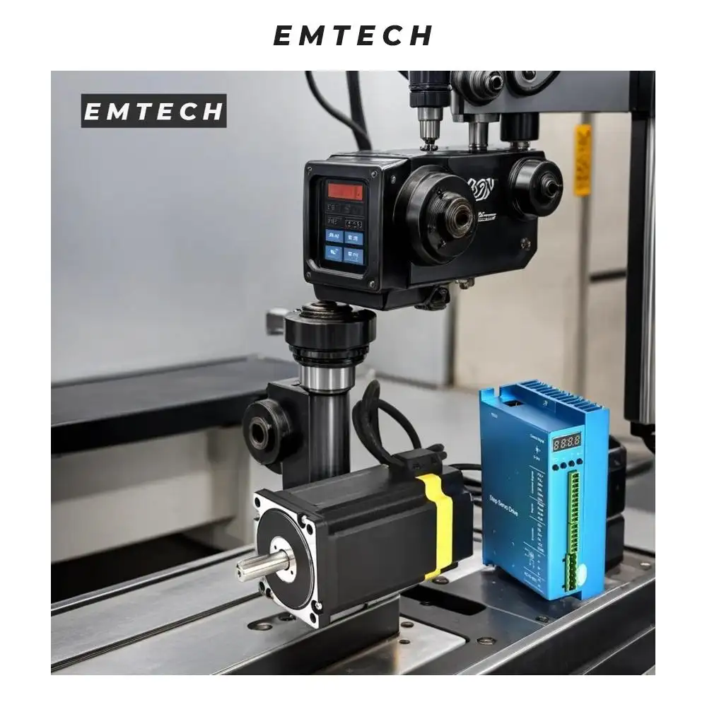 EMTECH Closed-loop 1.8degree controller closed loop stepper Hybrid Closed-loop 86BYG250-150B and High-performance driver motor