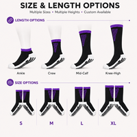 Chaussettes de sport en coton et fibre de nylon avec logo personnalisé, de haute qualité, à semelle rembourrée, pour le football