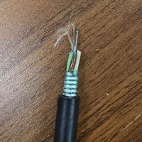 Cable de Fibra Óptica para Exteriores OEM GYTS-12A1- OM4 de 12 Núcleos Multimodo, Blindado con Cinta de Acero, 2KM