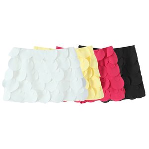 PB & ZA donna 2025 autunno nuova moda Chic pezzo rotondo Mini Culottes gonne Vintage vita alta donna Skorts Mujer - Product Image 1