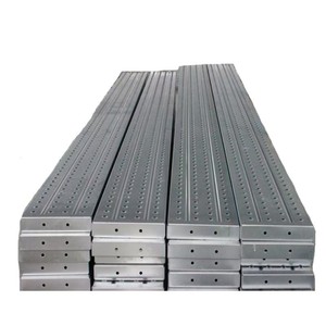 Plataforma de andamio de acero y Metal galvanizado personalizada con tablero de tablón de pasarela de Pedal Escalera Piezas de construcción de edificios en venta - Product Image 1