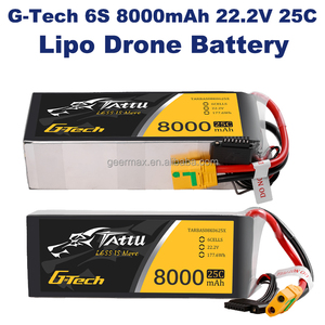 Voor Tattu G-Tech <span class=keywords><strong>6S</strong></span> 8000Mah 22.2V 25c Lipo Drone Accu Xt60 Plug Uav Componenten 6 Cellen <span class=keywords><strong>6S</strong></span> 1P JST-XHR 65Mm Draad Fpv Onderdelen - Product Image 3