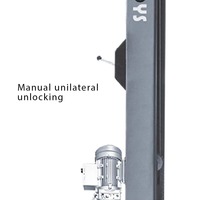 Sera CE Safe Hydraulic Auto 4.2 Ton Portable Two Post Car Lift Manual Lock Release Model KJ-7224DK 1 Year Warranty