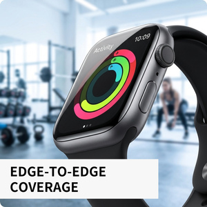 Protector de Pantalla para <span class=keywords><strong>Apple</strong></span> <span class=keywords><strong>Watch</strong></span> Series 12 SE4 OEM, Película TPU Suave Antihuellas, Lisa, 40/42/44/46mm, Proveedor al por Mayor - Product Image 4