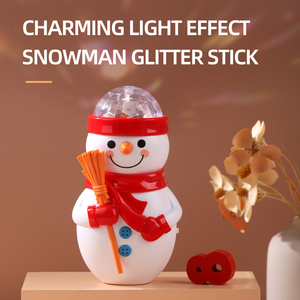 Palos LED parpadeantes muñeco <span class=keywords><strong>de</strong></span> nieve con música efecto <span class=keywords><strong>de</strong></span> luz giratoria <span class=keywords><strong>de</strong></span> 360 grados regalo <span class=keywords><strong>de</strong></span> <span class=keywords><strong>Navidad</strong></span> <span class=keywords><strong>para</strong></span> niños - Product Image 2
