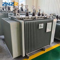Transformateur abaisseur 10kV 33kV 50kVA 100kVA 200kVA 300kVA 220V vers 110V Triphasé Immergé dans l'huile S11/13 Transformateurs électriques MT&HT