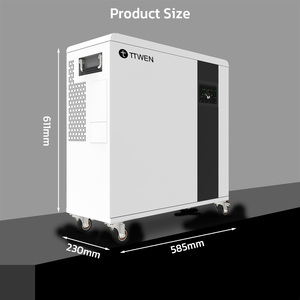 Đức Chứng Khoán OEM ODM năng lượng nhà Hệ thống lưu trữ 5120wh thông minh BMS pin năng lượng mặt trời sao lưu Trạm điện để sử dụng nhà - Product Image 2