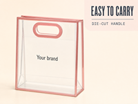 Sacs à main personnalisés en plastique avec impression de logo pour l'emballage de vêtements, les cadeaux, les boutiques et les magasins de détail